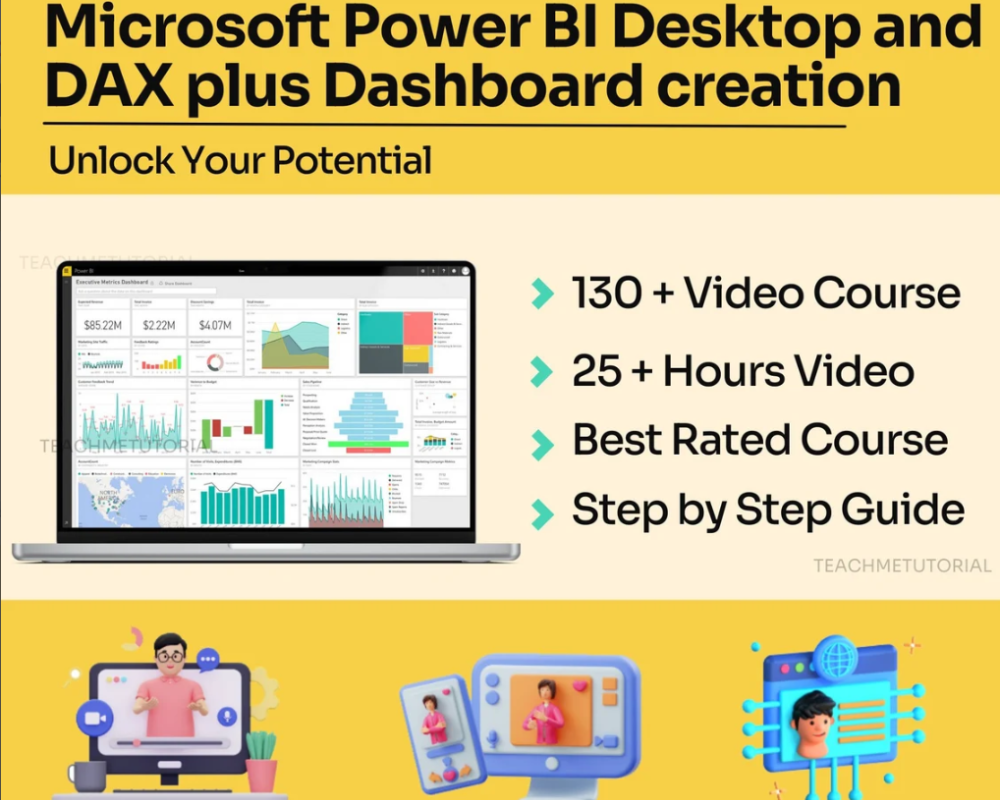 Power Bi Guide Step By Step ( For beginners and pros )